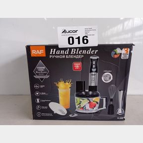 1500W STICK BLENDER 6 IN 1 HAND BLENDER SET FOR BABY FOOD SMOOTHIES SAUCES -