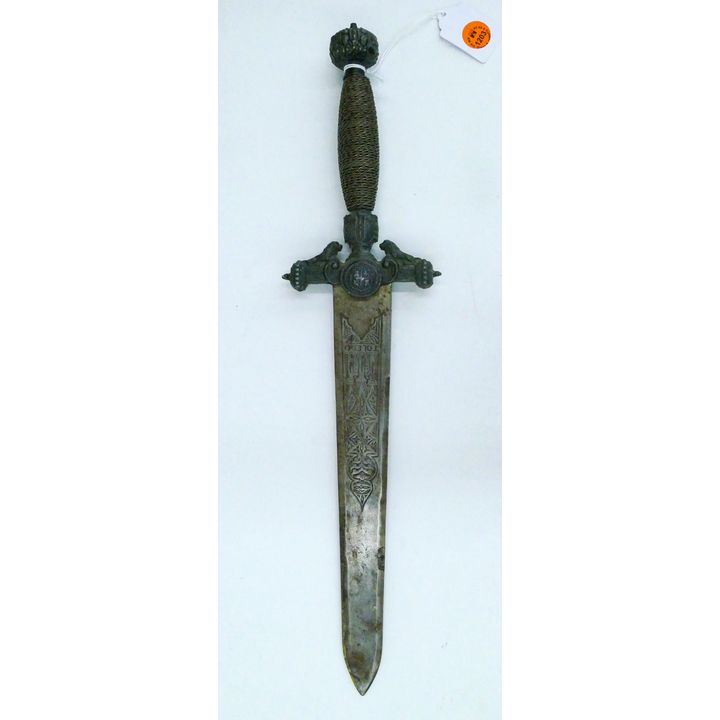 Old Toledo Gothic Style Dagger 17''