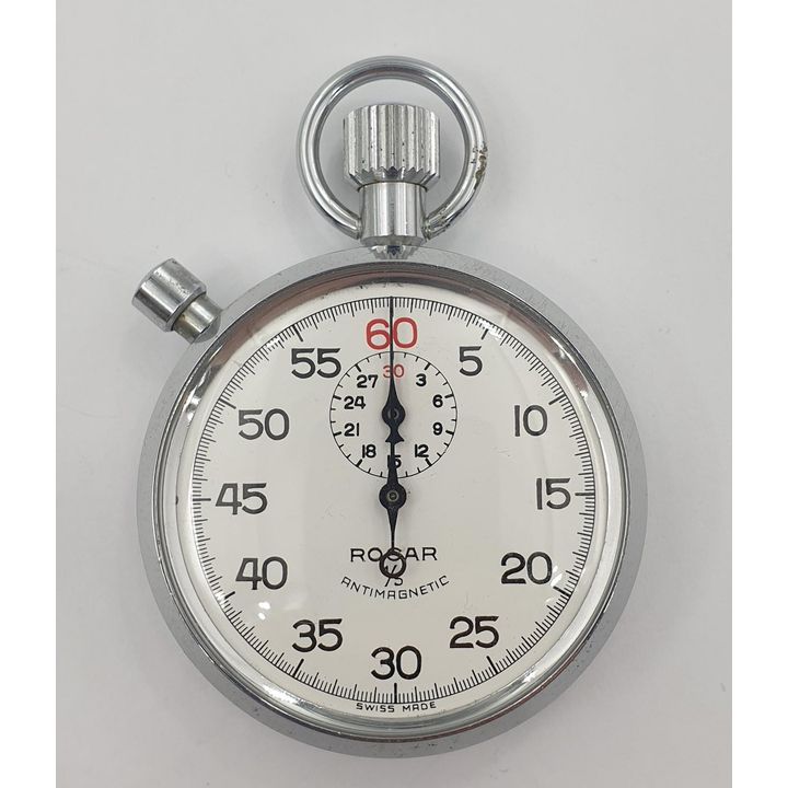 Rocar Mechanical Swiss Made Stopwatch 1/5th Second