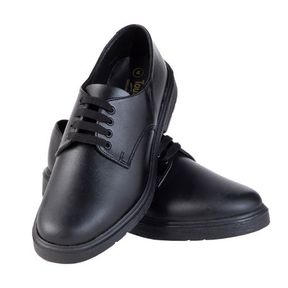 Toughees Clerk Lace up Kids Boys School Shoes Black Boys UK 9 |