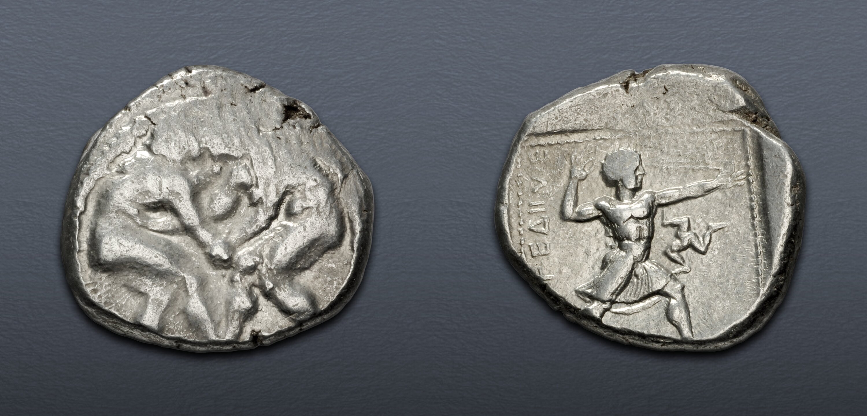 PAMPHYLIA, Aspendos. Circa 380/75-330/25 BC. AR Stater (23.5mm, 10.96 g ...