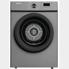 HISENSE 8KG AIR VENTED TUMBLE DRYER WITH LED DISPLAY -TITANIUM GREY