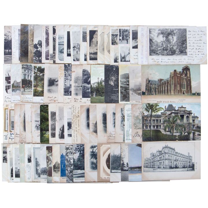Edwardian Postcards, c.1900 - 1930, VG - aVF