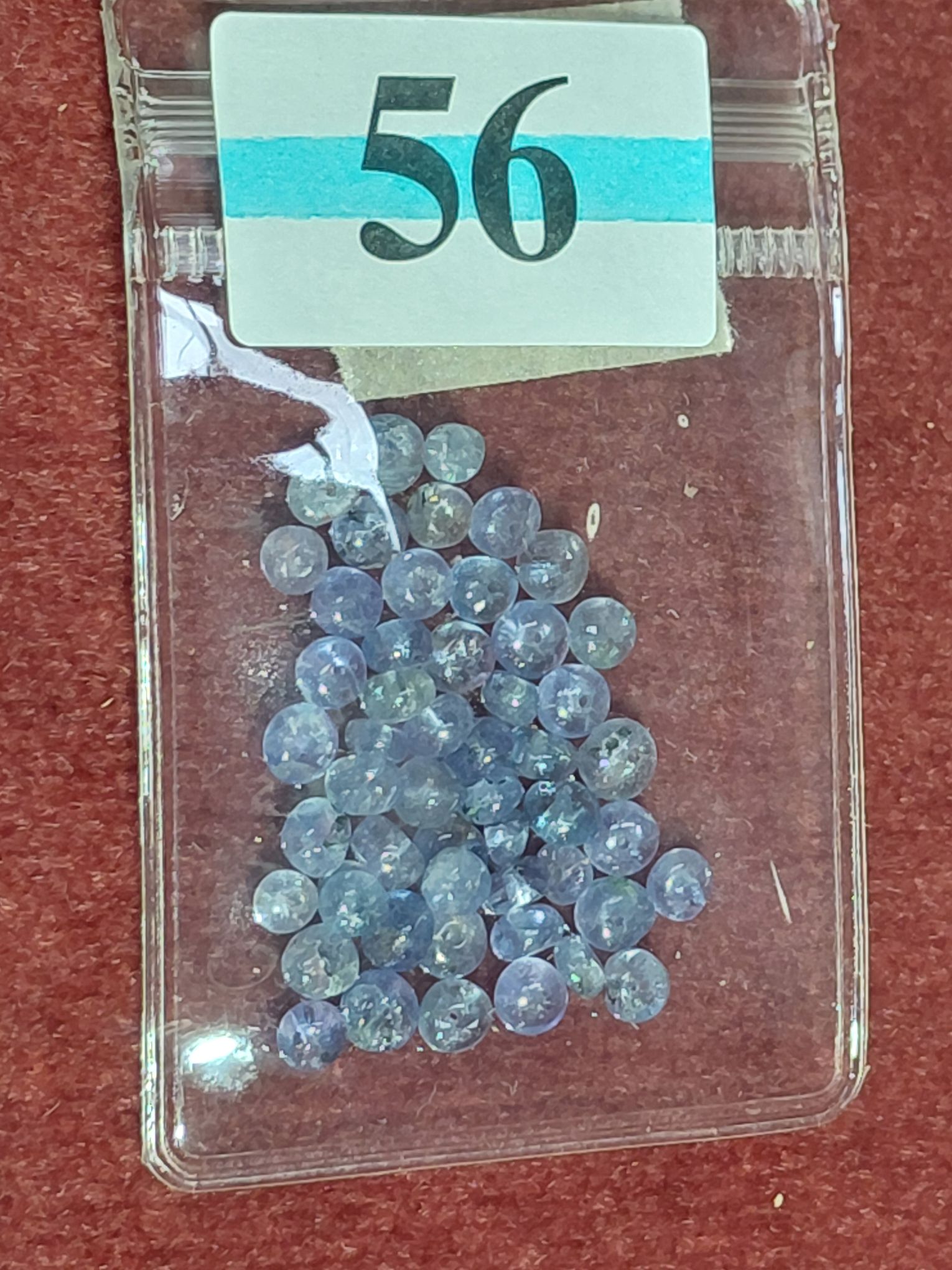 56 · TANZANITE GEMSTONE BEADS