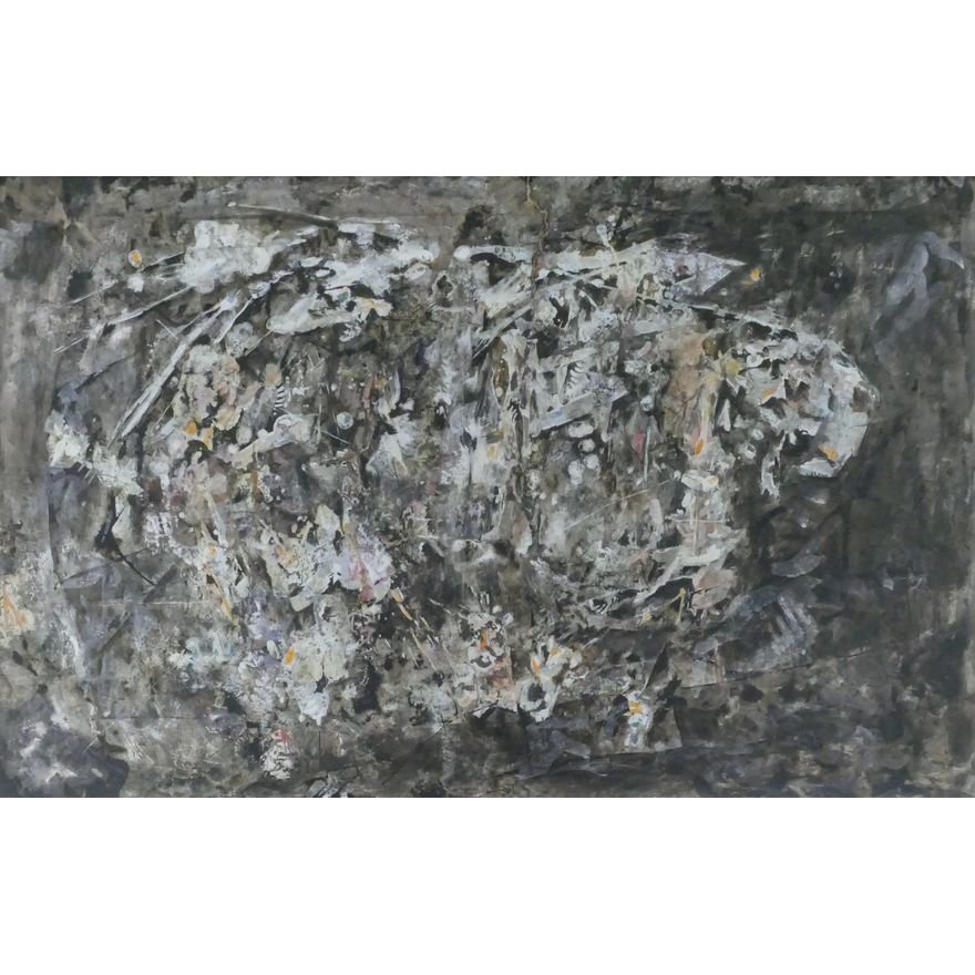 Don Paulson ''Untitled'' (Abstraction) 1959