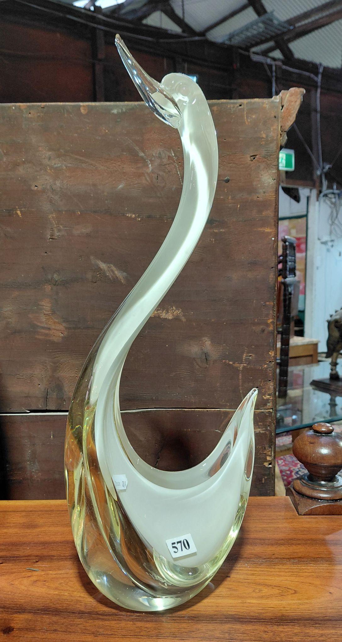 570 · MURANO ART GLASS SWAN