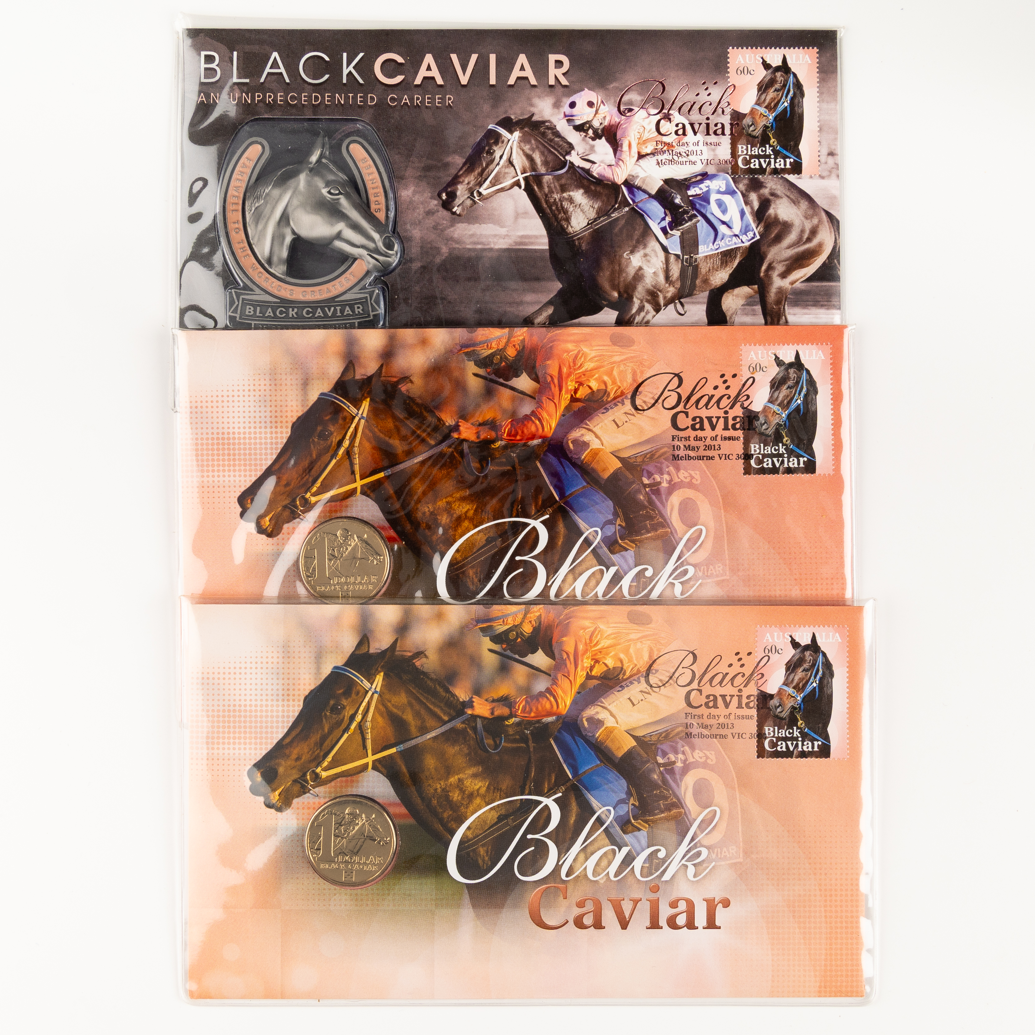 Elizabeth II, Black Caviar, One Dollar, 2013, UNC - CHU