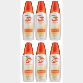 6PCS OFF FAMILY CARE UNSCENTED WITH ALOE VERA 266ML