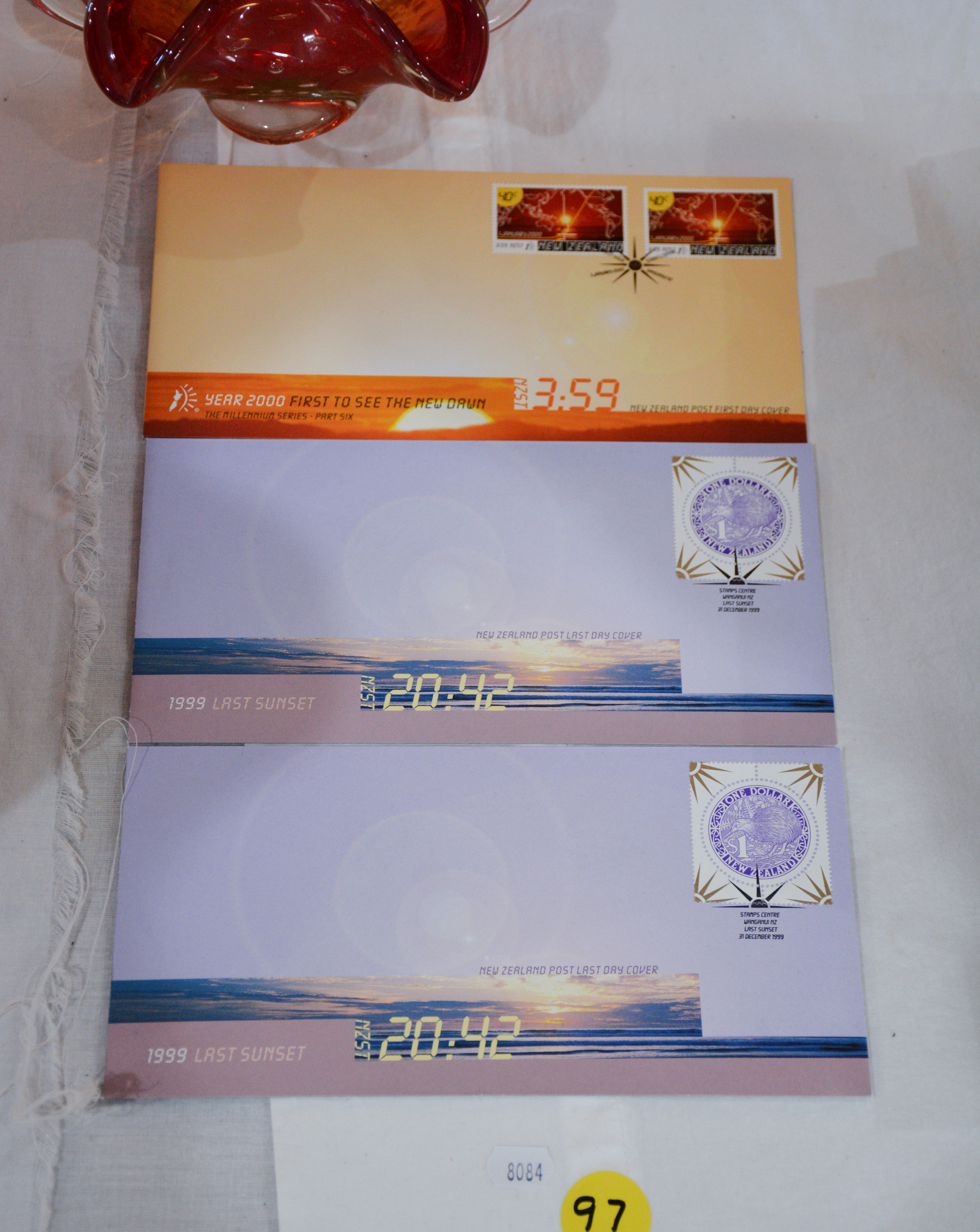 Last + First Sunset Millenium First Day Covers — NZ auction result