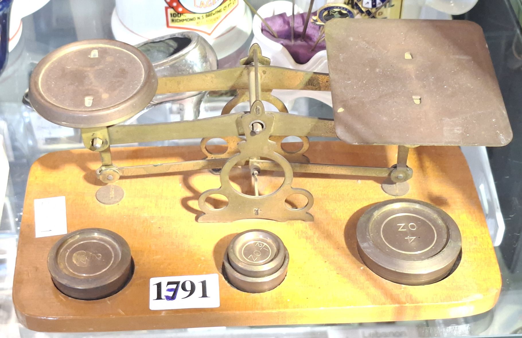 Vintage Letter Scales