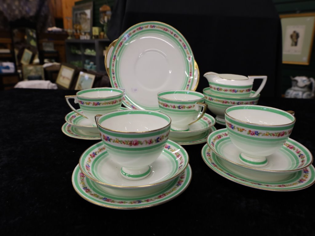 Royal Doulton Tea Set Proctor Auctions
