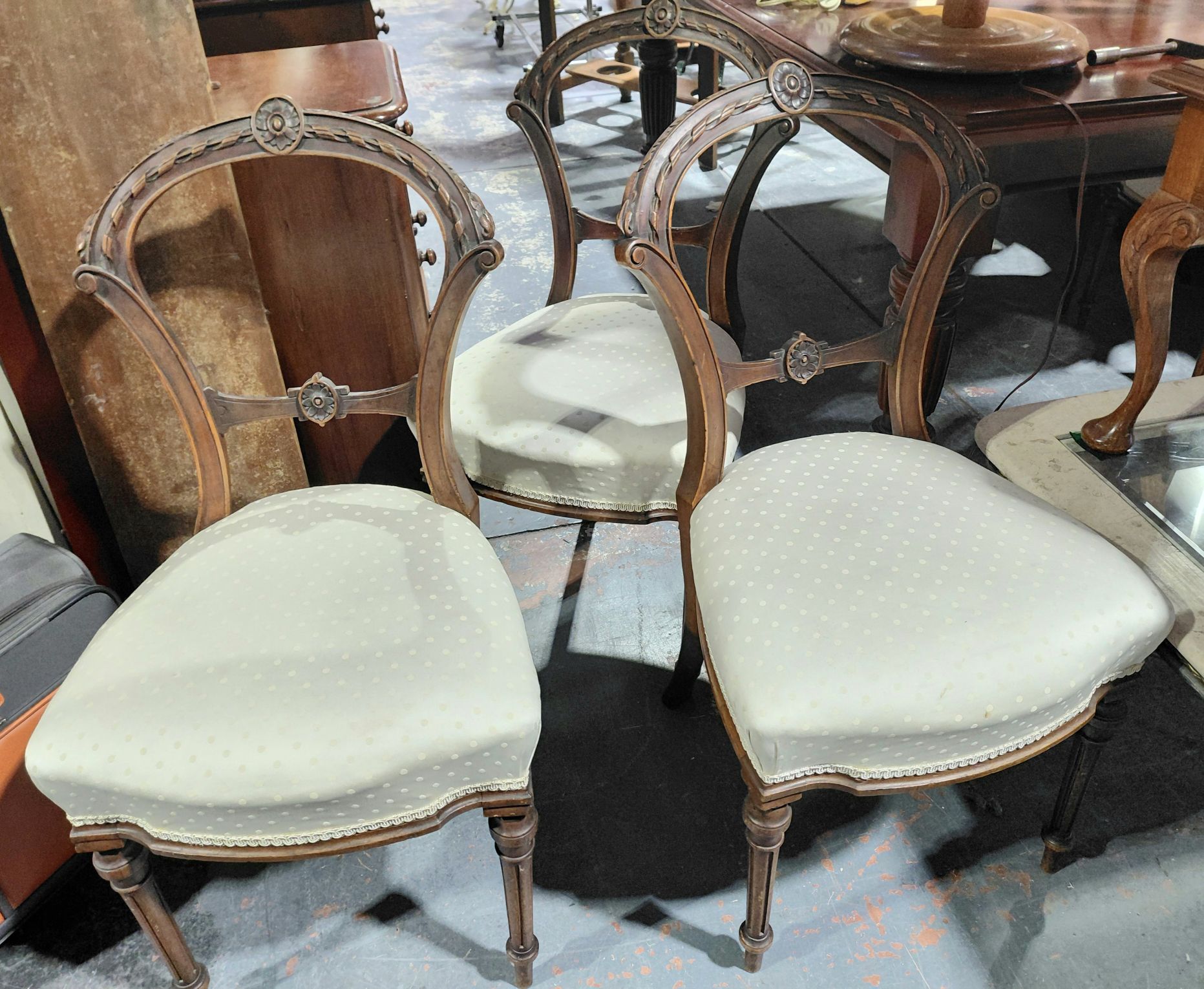 179 · FRENCH BALLOON BACK DINING CHAIRS