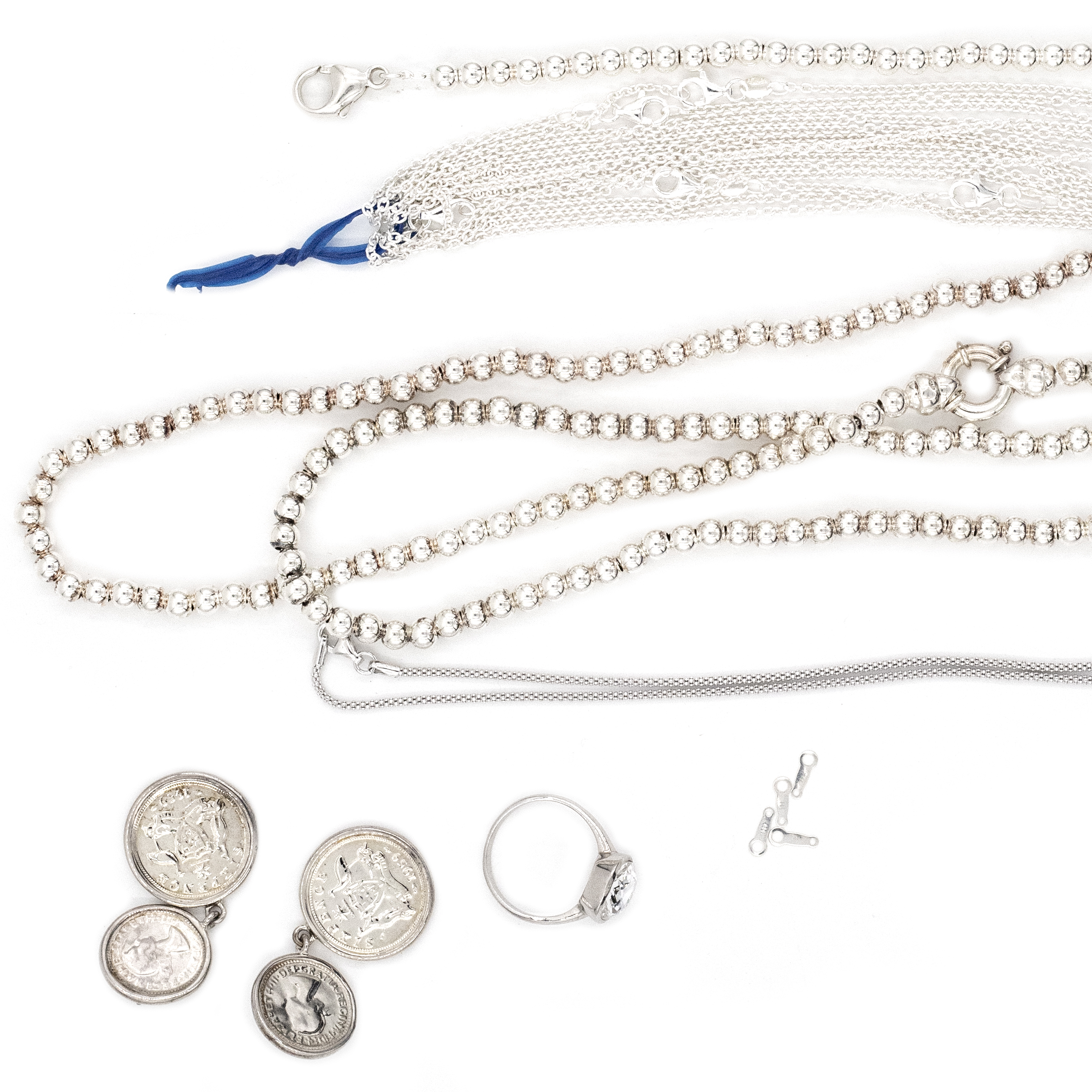Mix Lot of Silver Jewellery