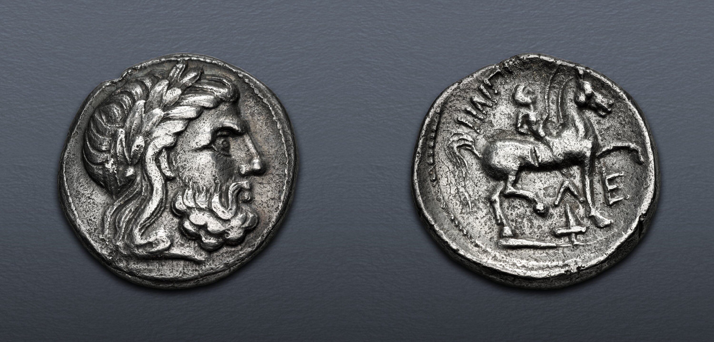 KINGS of MACEDON. Kassander. As regent, 317-305 BC. AR Tetradrachm (24 ...