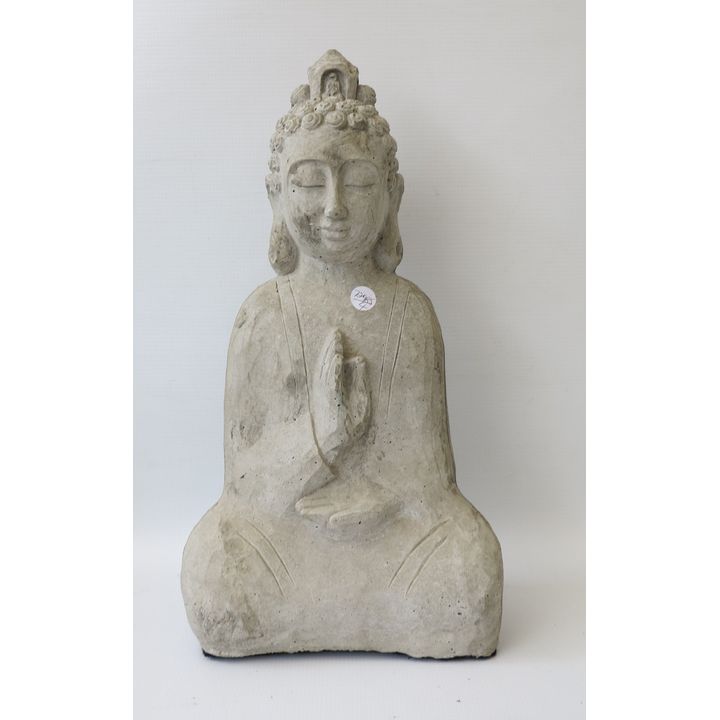 CAST CONCRETE BUDDHA