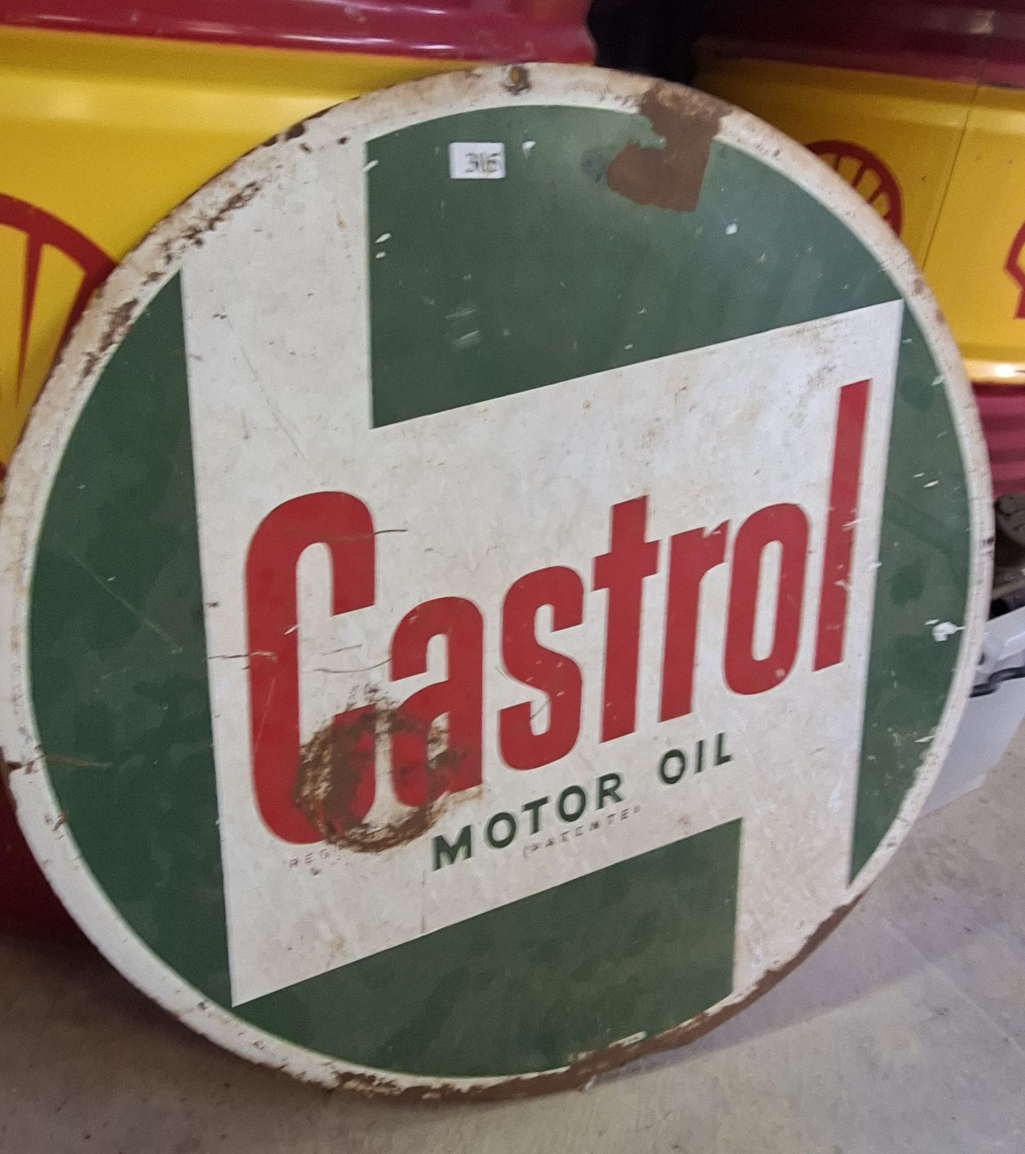 Castrol Motor Oil Sign