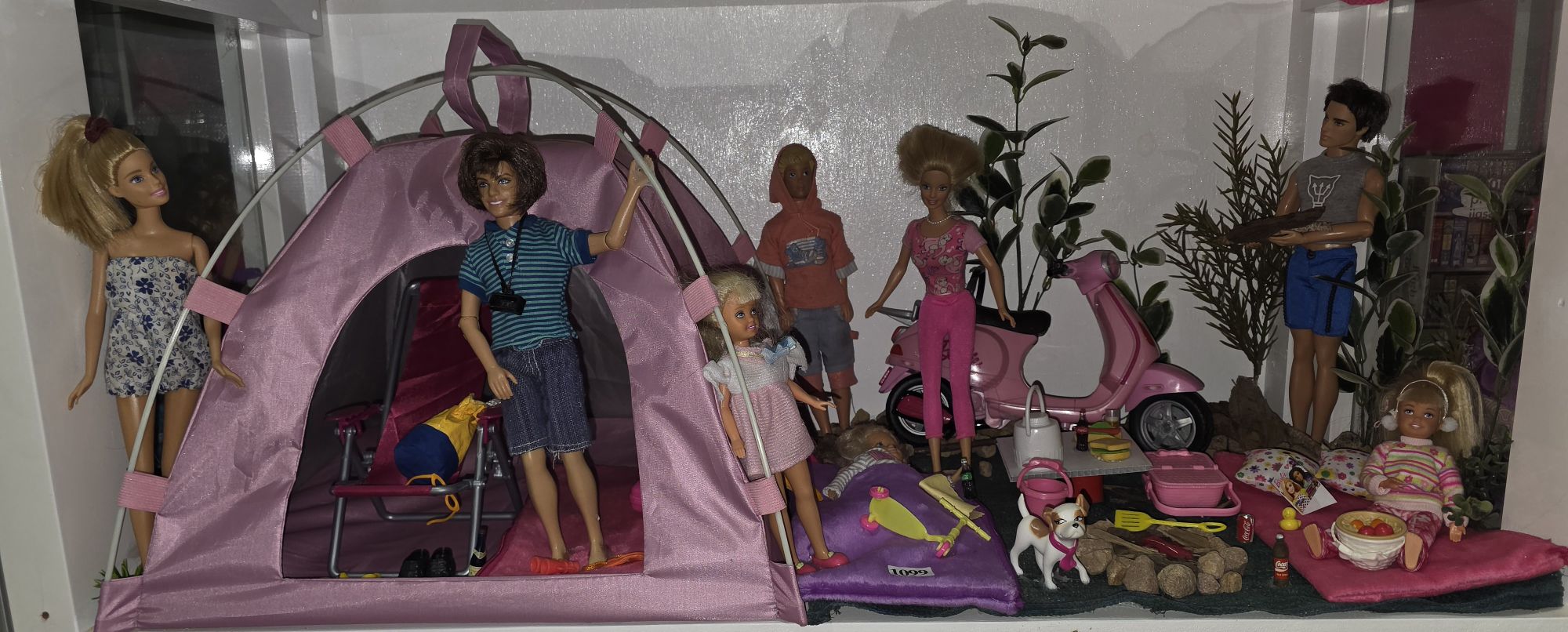 1099 · BARBIE DOLL CAMPING COLLECTION