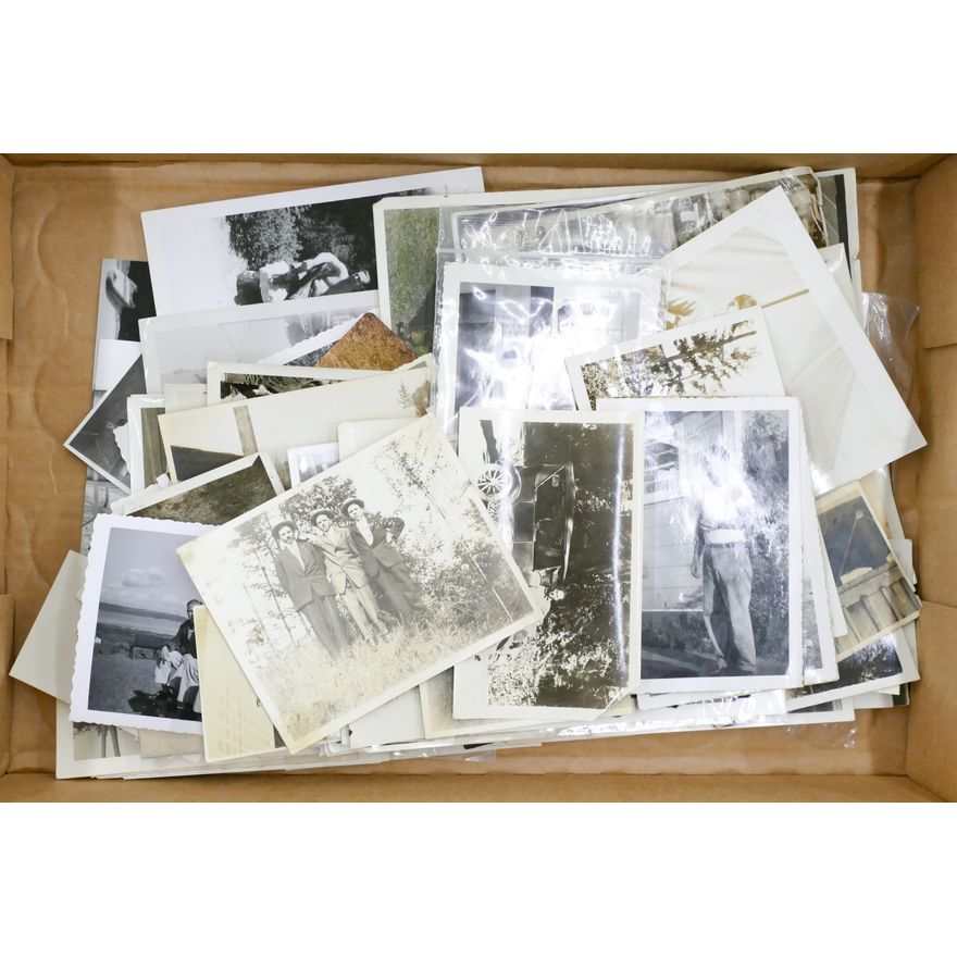 Box Vintage Snapshot Photos