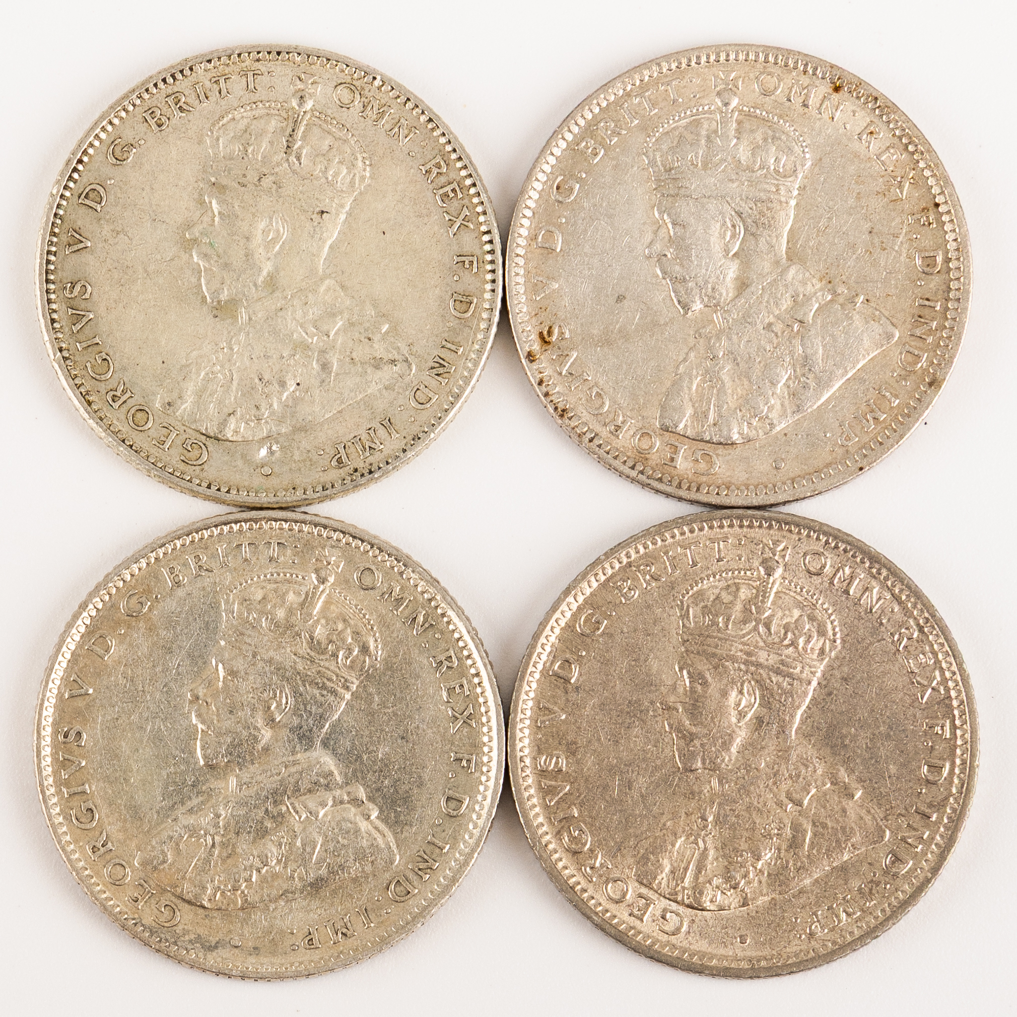 George V, Shilling, 1914 - 1936, aVF - VF