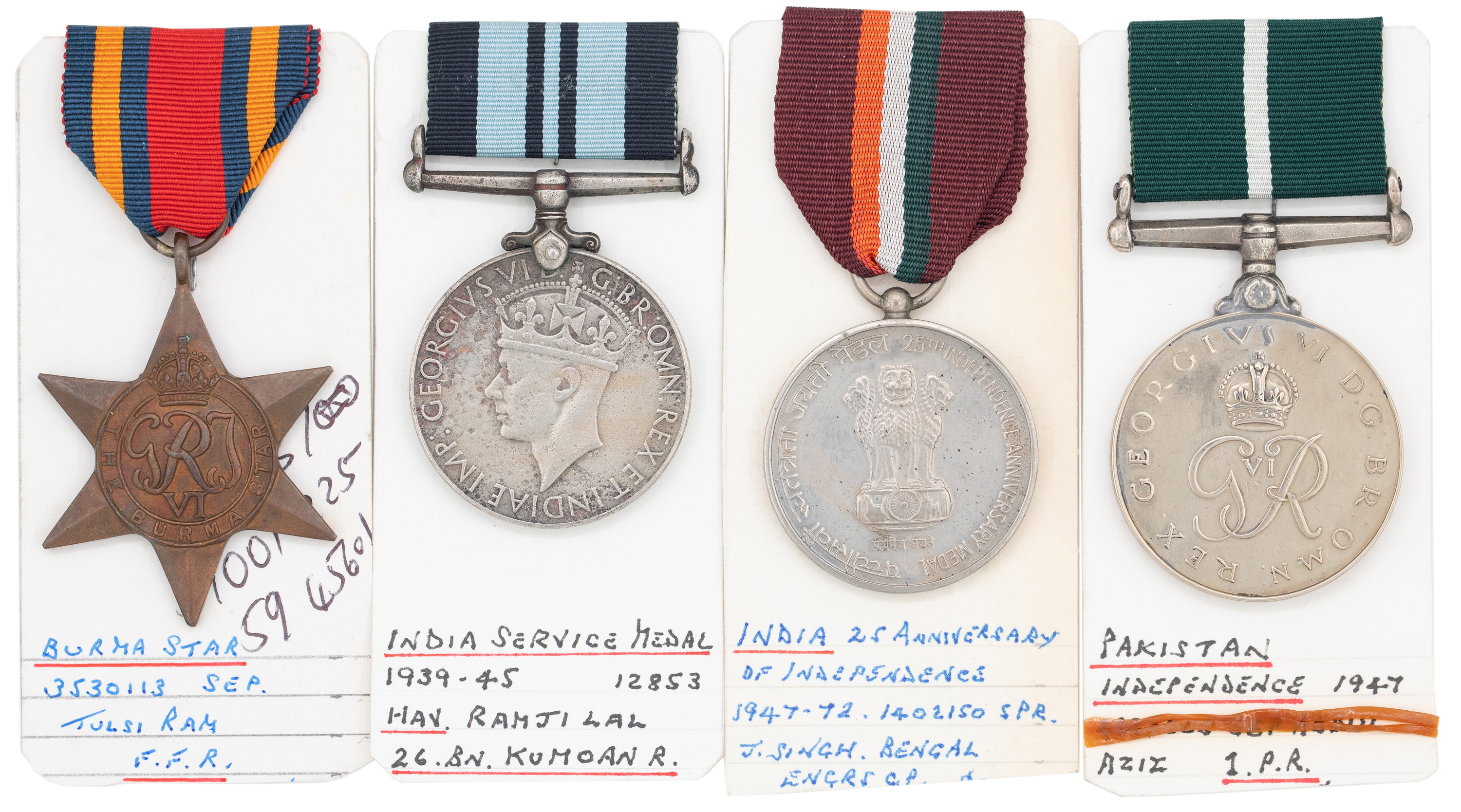 India, Indian Service Medal, 1939 - 1945, VG