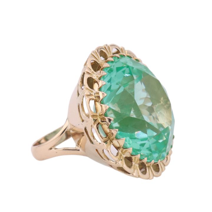 Anillo con Fluorite