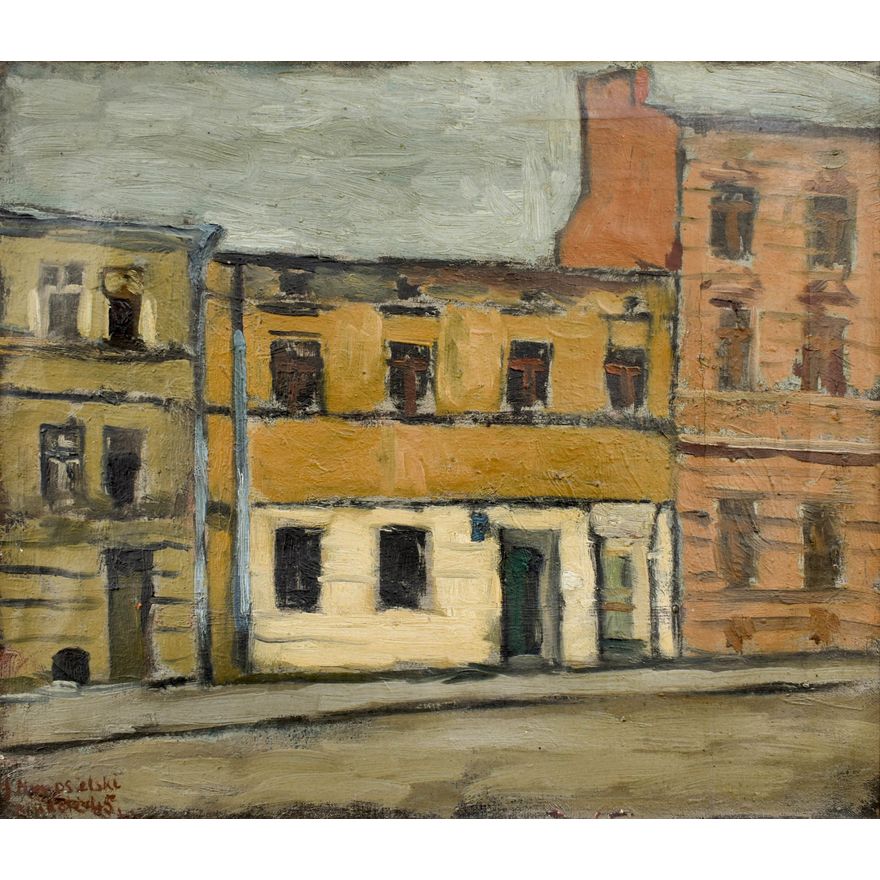 Jerzy Nowosielski | Ulica Karmelicka w Krakowie, 1945 r.