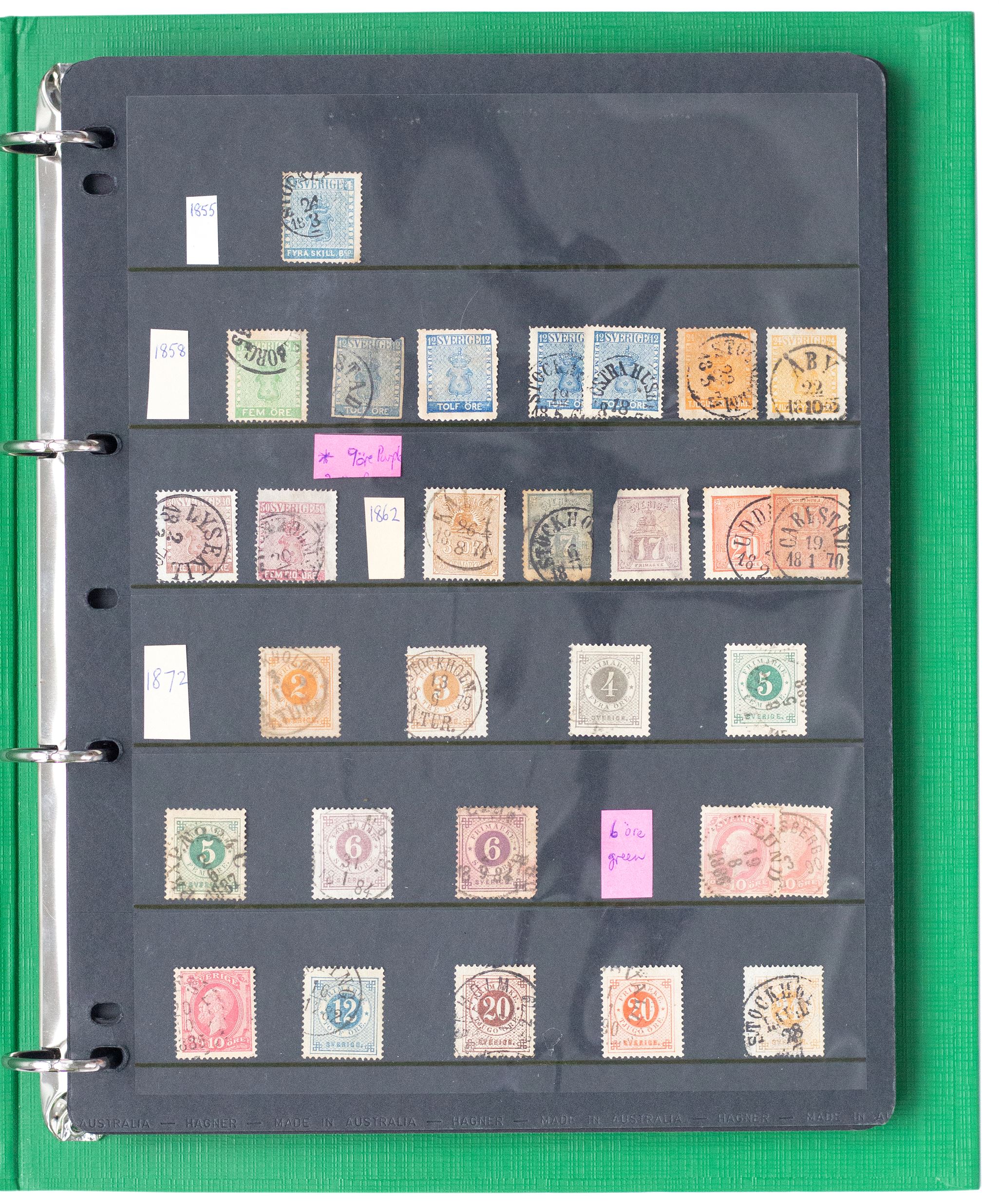 74 · Sweden, 1858 - 1950s, Good