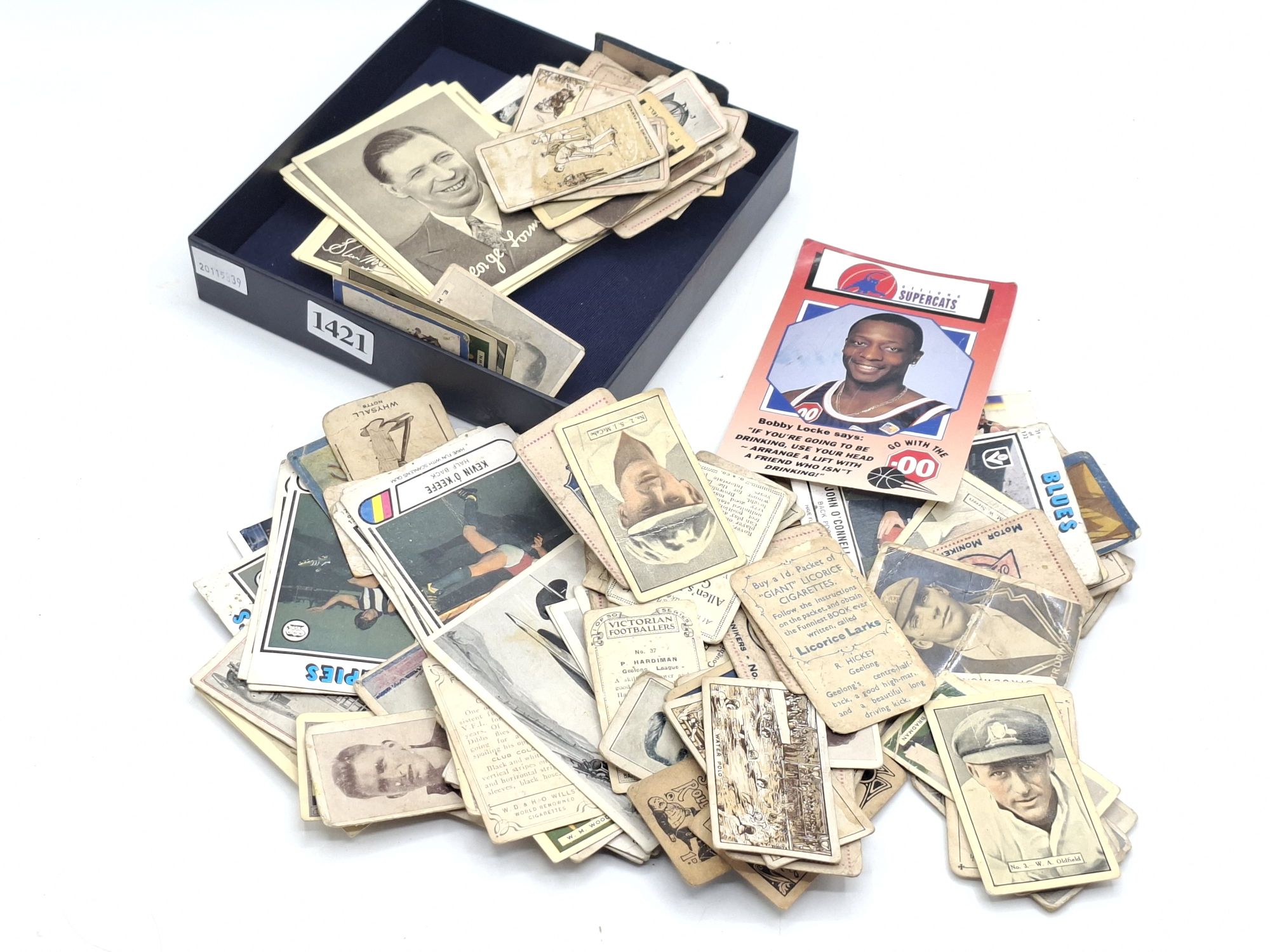 Collection Of Cigarette Cards