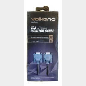 Volkano VGA 1.5m male to male cable (not tested)
