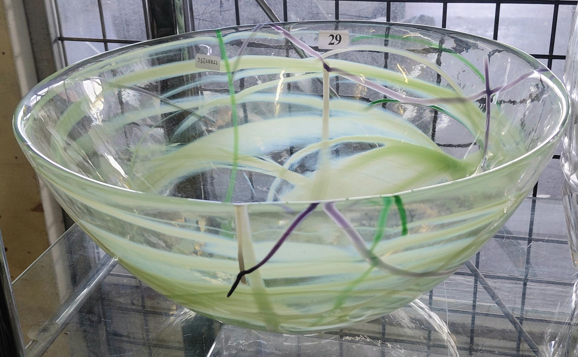 29 · KOSTA BODA ART GLASS MASTER BOWL
