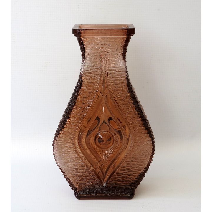 PRESSED GLASS VASE