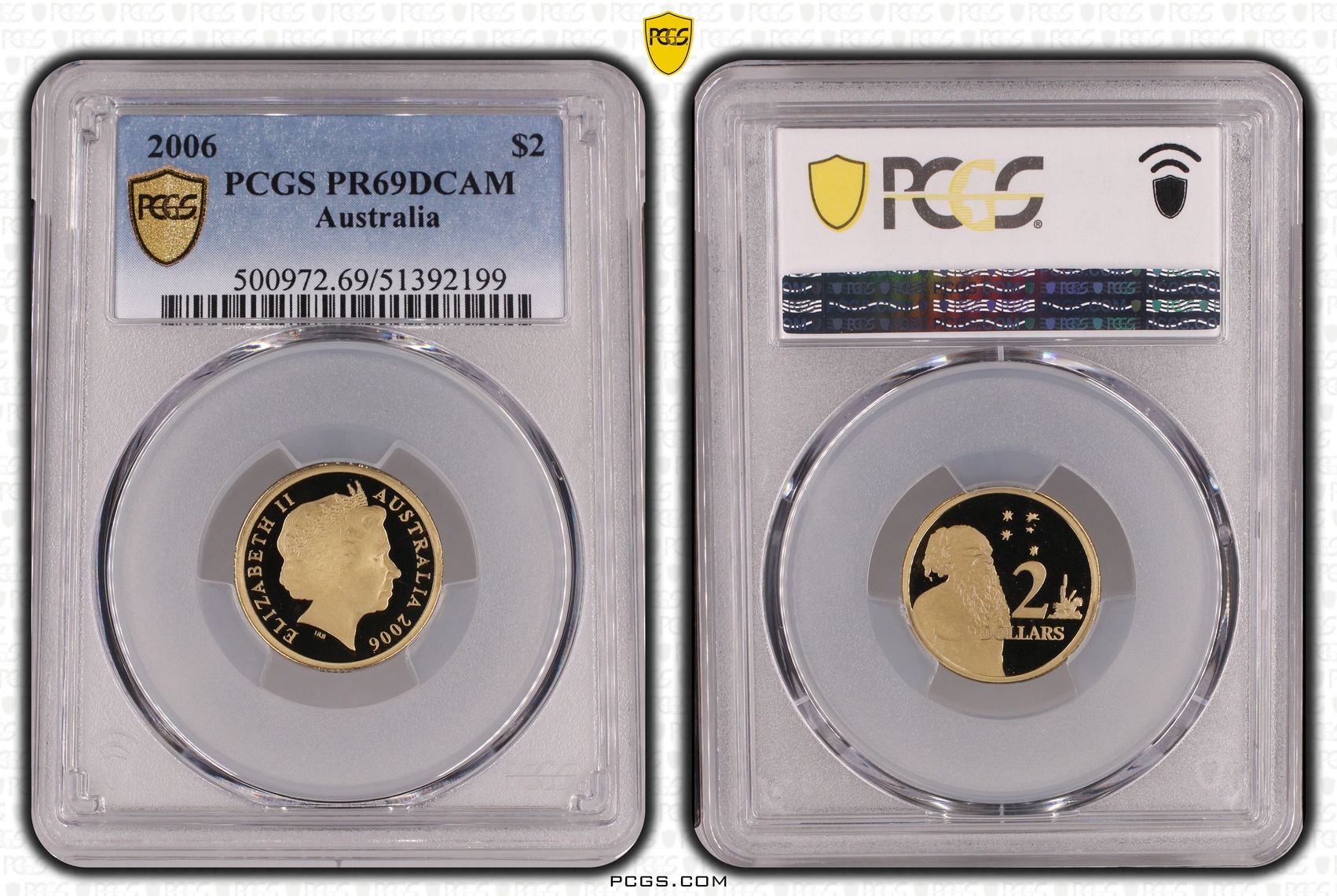 Two Dollar, 2006, PCGS PR69DCAM