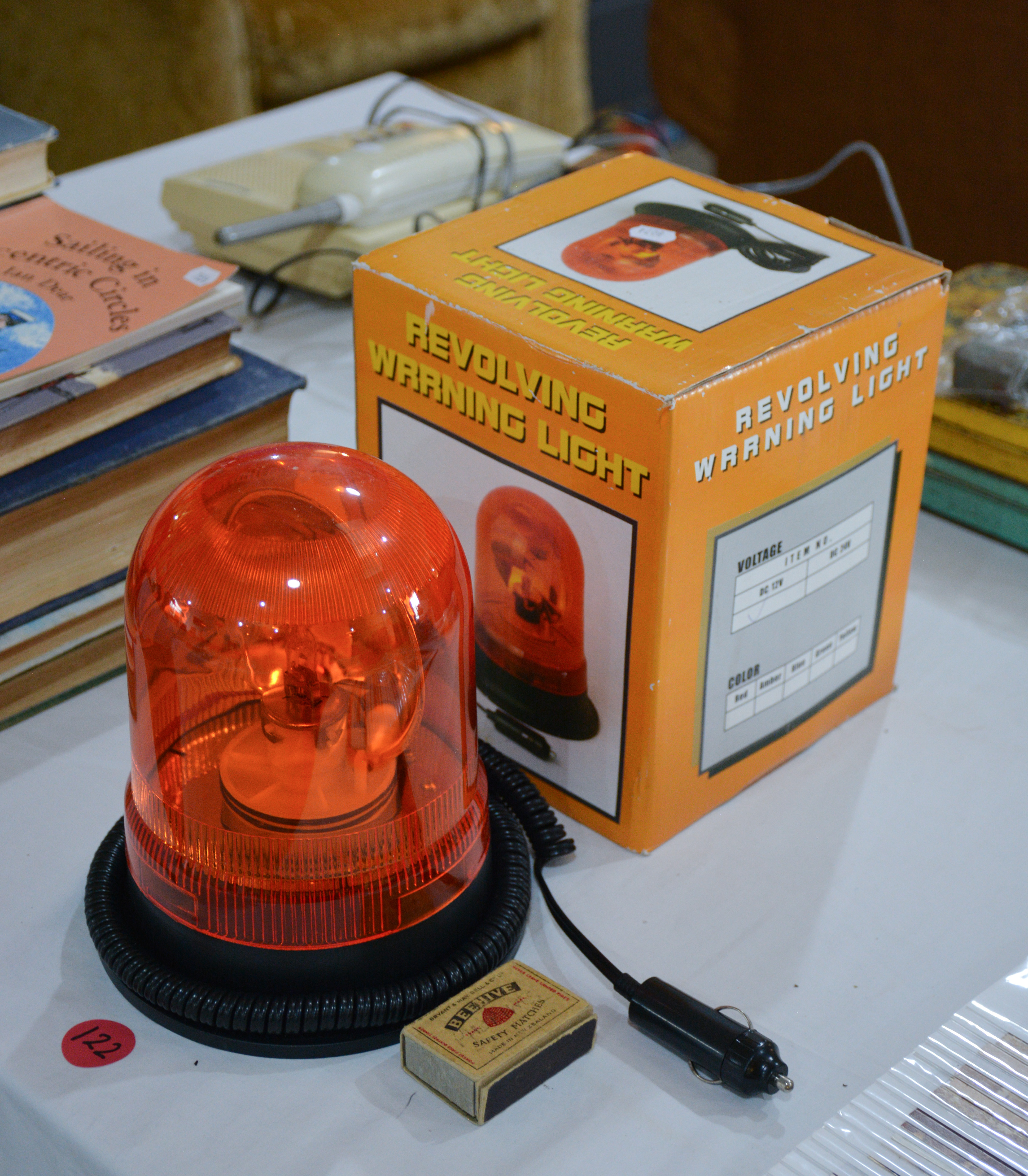 Revolving Warning Light - Cigarette Port Powered — NZ auction result