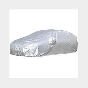 Silver Weatherproof Car Cover - Sedan-L -bar 9902128184543 -51732/793 B3 (S9)
