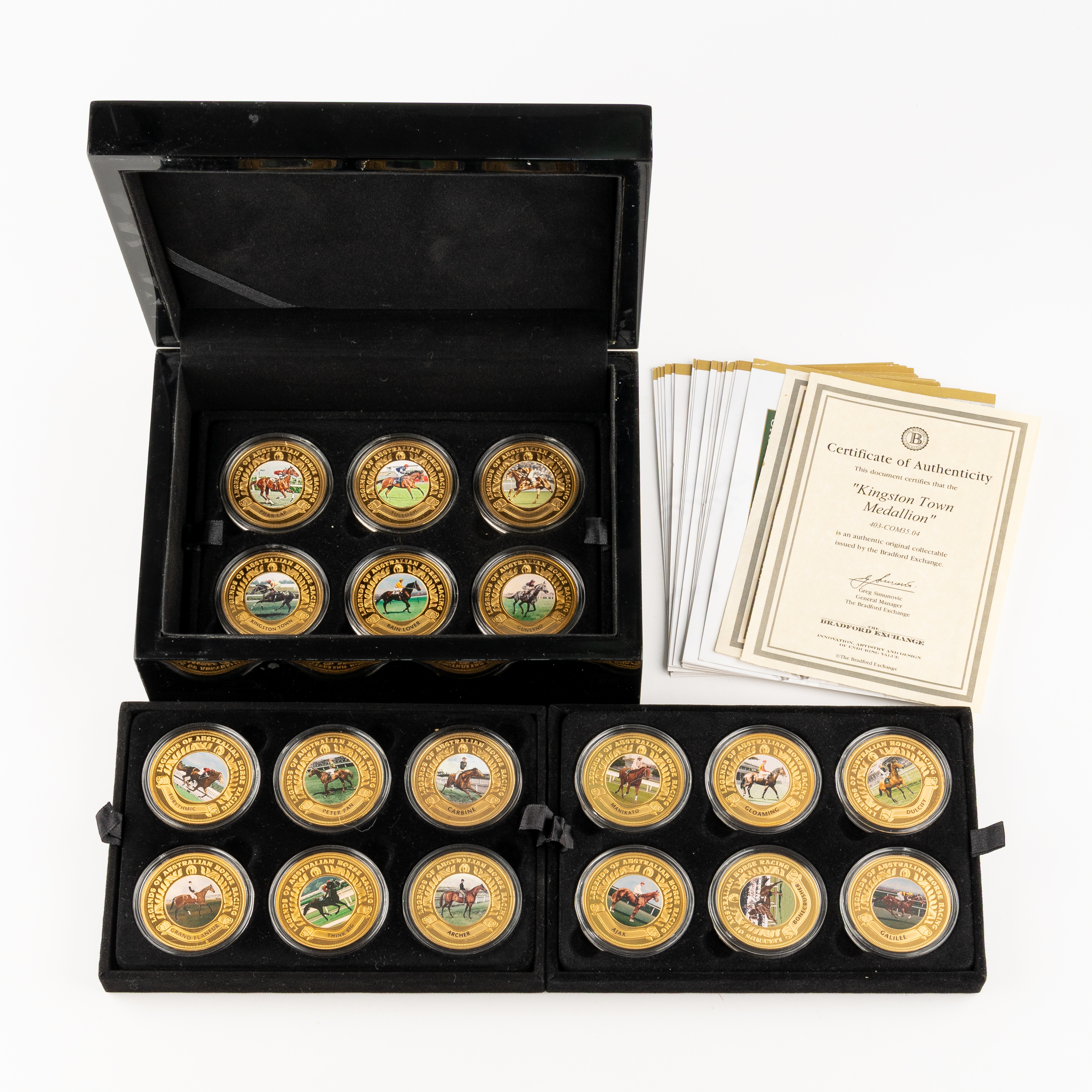 Bradford Exchange - Legends of Australian Horse Racing, 2016, FDC