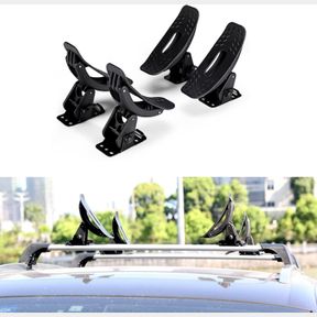 ALAVENTE KAYAK SADDLES, BOAT CANOE CARRIER TIE DOWN STRAPS SURF SKI ROOF TOP MOUNTED ON CAR SUV TRUCK CROSSBAR, UNIVERSAL KAYAK &