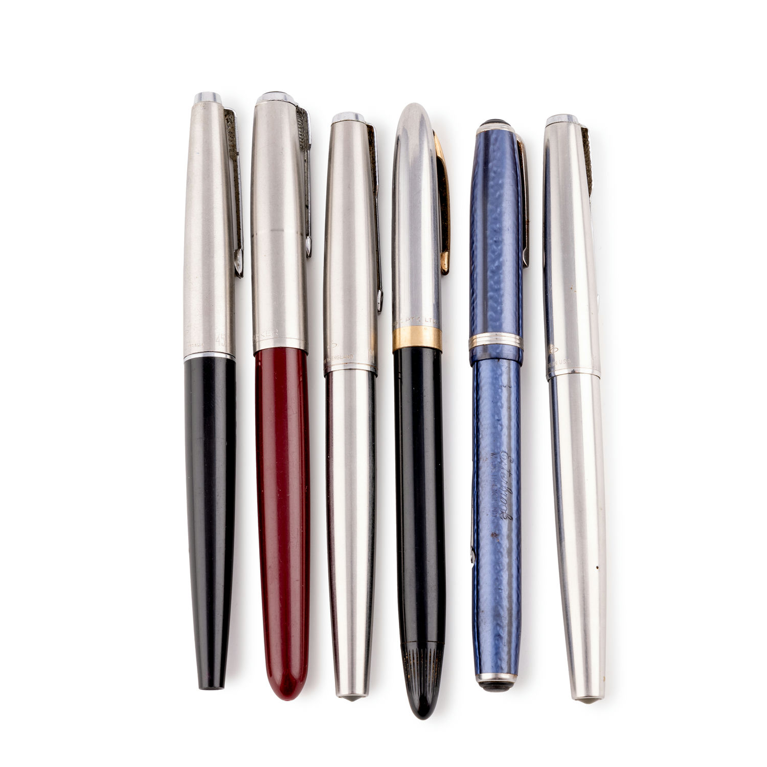 Parker, Esterbrook & Sheaffer, Late 1900s,