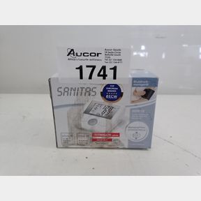 SANITAS UPPER ARM BLOOD PRESSURE MONITOR SBM 18