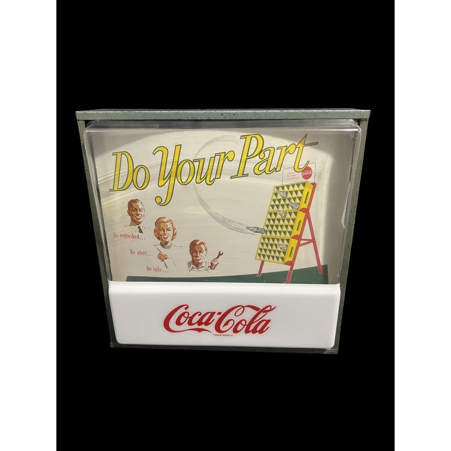 Do Your Part Coca Cola Coke Soda Light Up Display