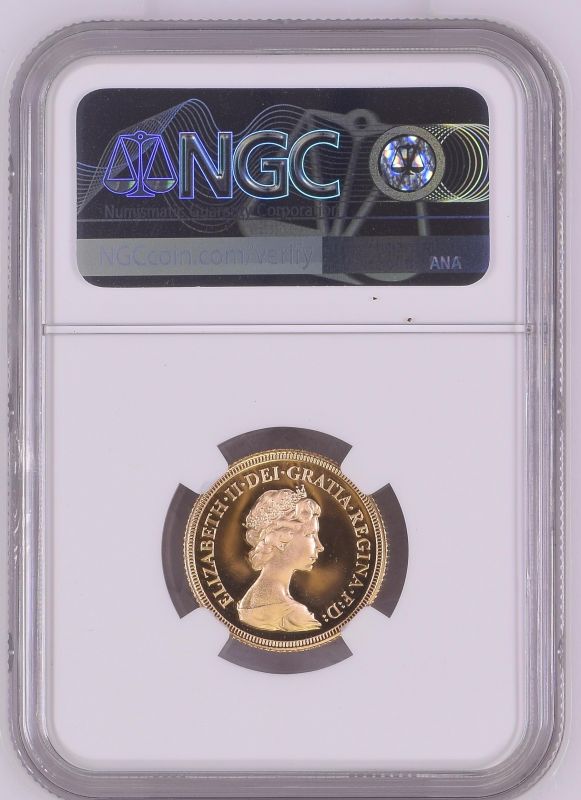 1979 Gold Sovereign Proof NGC PF 70 ULTRA CAMEO #5775828 