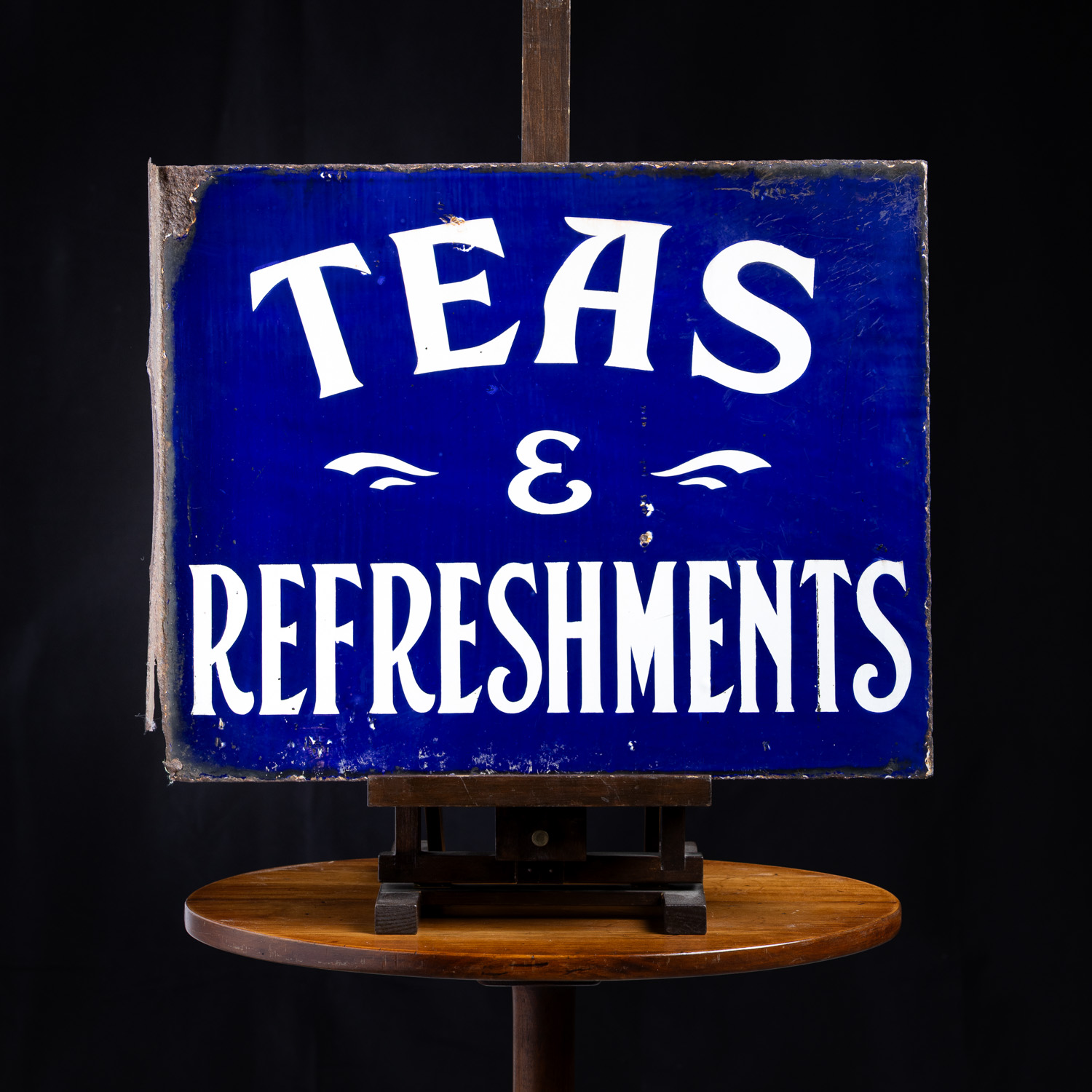 Early Teas & Refreshments Flange Sign | Miller & Miller Auctions Ltd