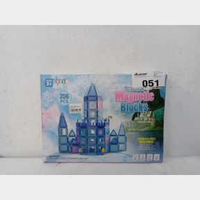 356 PIECES MAGNETIC BUILDING TILES MAGIC BLOCKS - FROZEN CASTLE - SCIENCE / TECHNOLOGY / ENGINEERING / MATHEMATICS