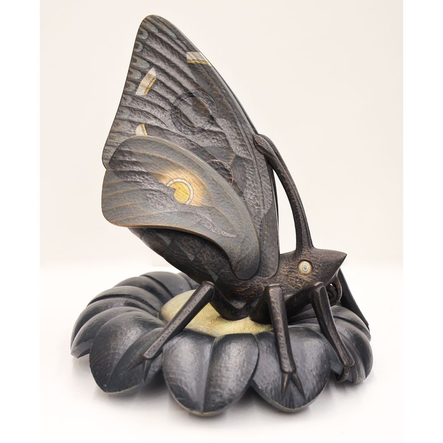 Philip McCracken ''Satyrid'' (Butterfly) 1974 Cedar