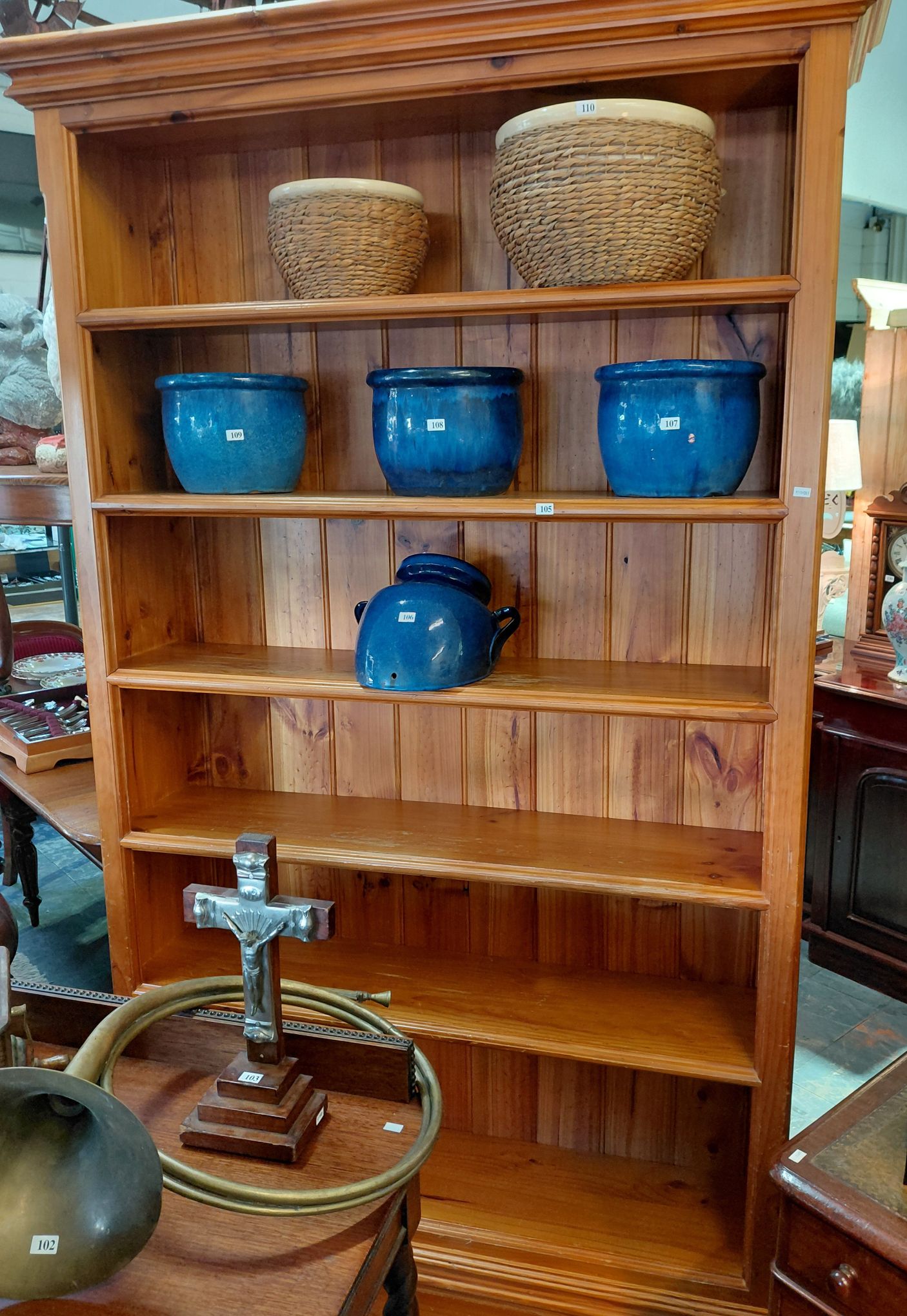 105 · BALTIC PINE BOOK CASE