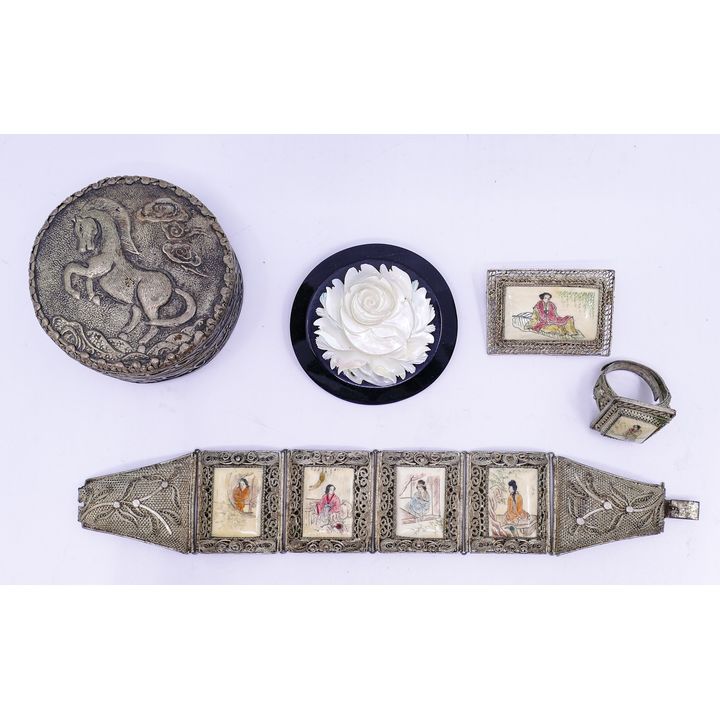 Box Asian Filigree Jewelry Etc