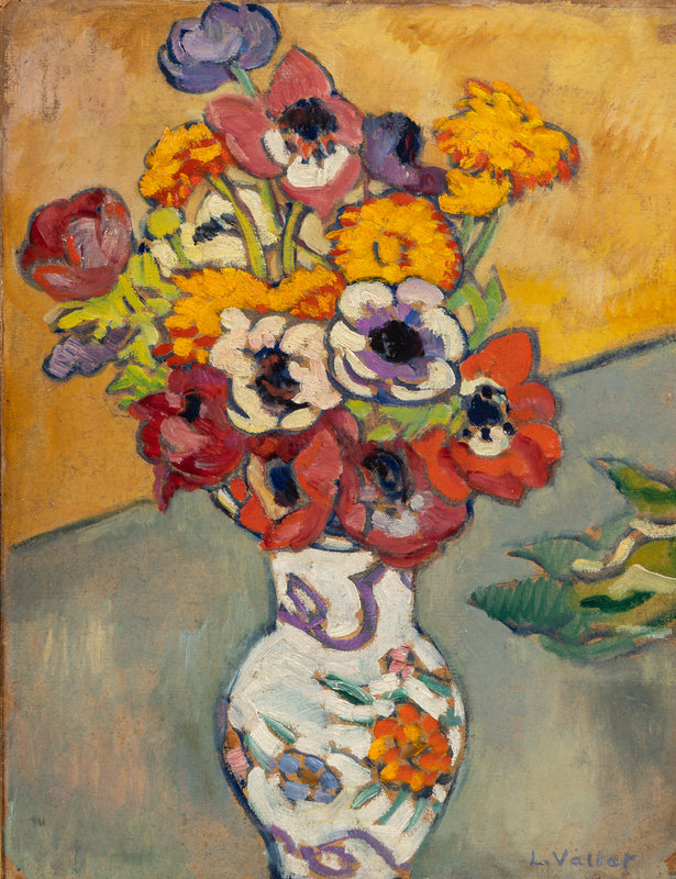 Louis Valtat
(French, 1869-1952)
Vase d'anémones, 1905
