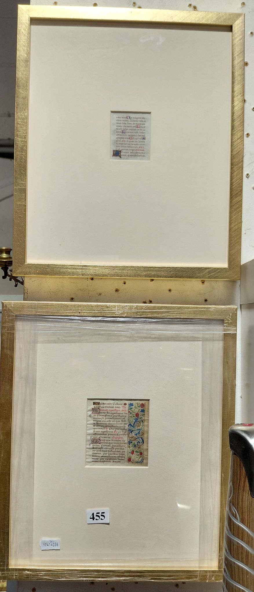 Early Framed Manuscripts