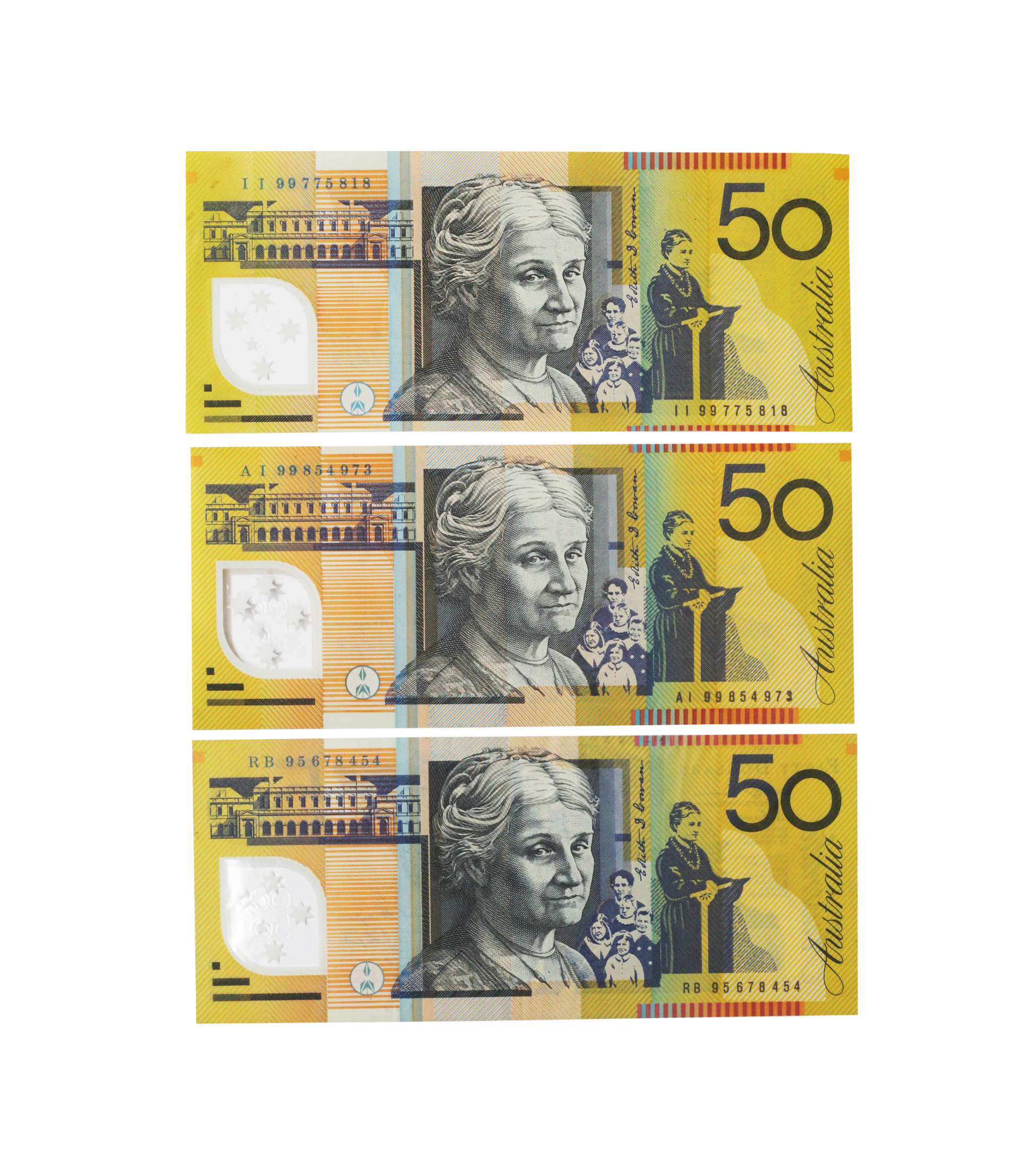 2067. · Fifty Dollars, 1995, UNC