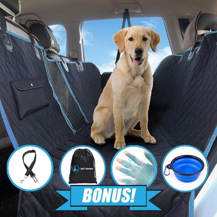 Best Dog Seat Cover for 2020 - Four Styles in One - Waterproof Dog Car