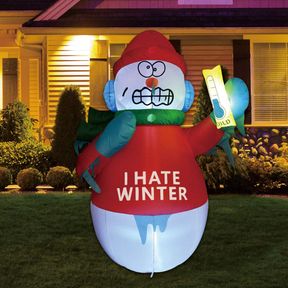 NEW 6 FT INFLATABLE LED SNOWMAN CHRISTMAS CHX2160**